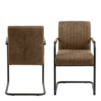 Cote | Furniture Adele Dining Chairs - Brown (Set of 2) Adele, Dining Chairs 90A0000099556