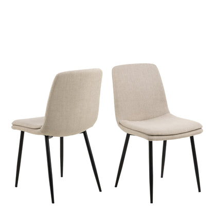 Cote | Furniture Becca Dining Chairs - Beige (Set of 4) Becca, Dining Chairs 90A0000099599