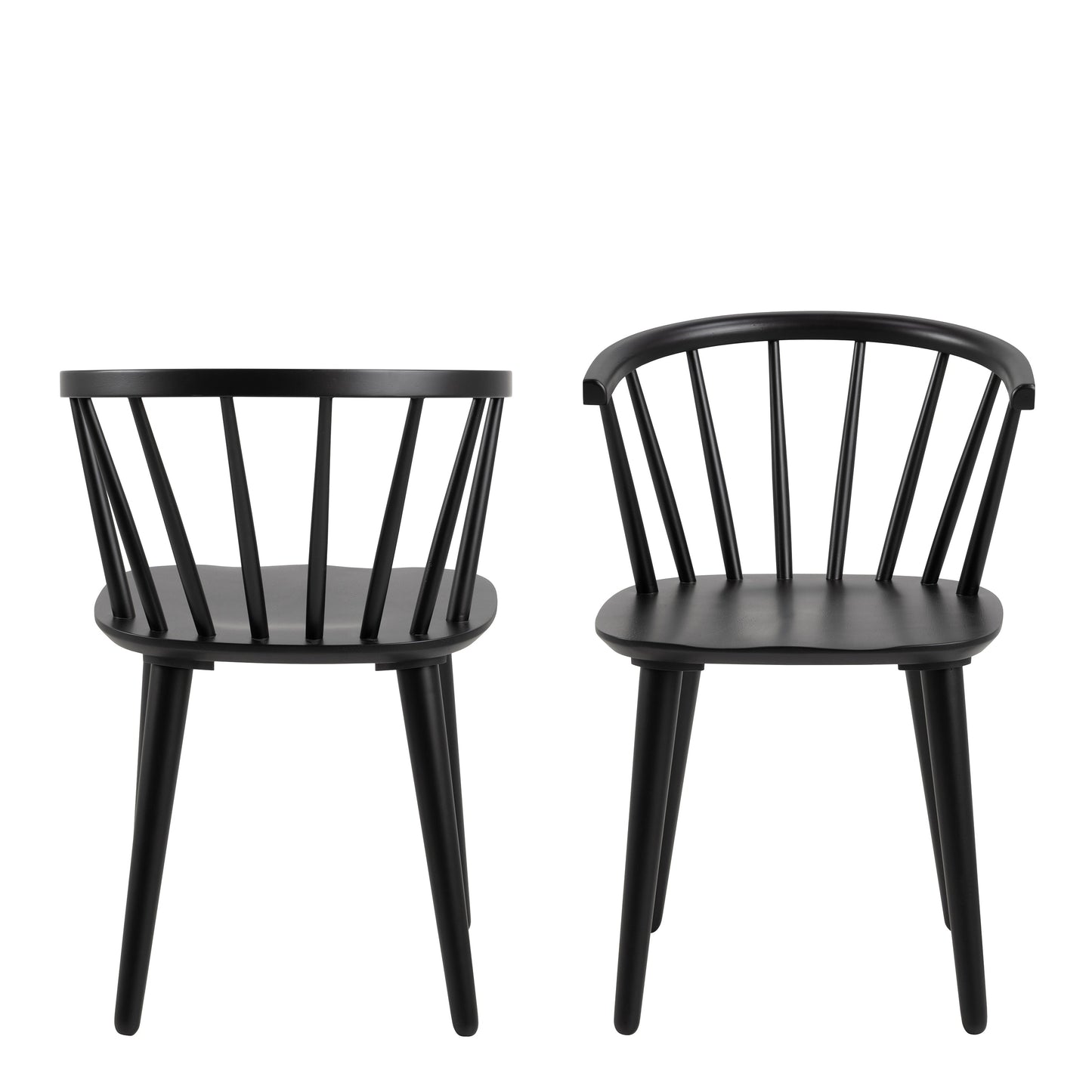 Ida Dining Chair (Set of 2) - Black