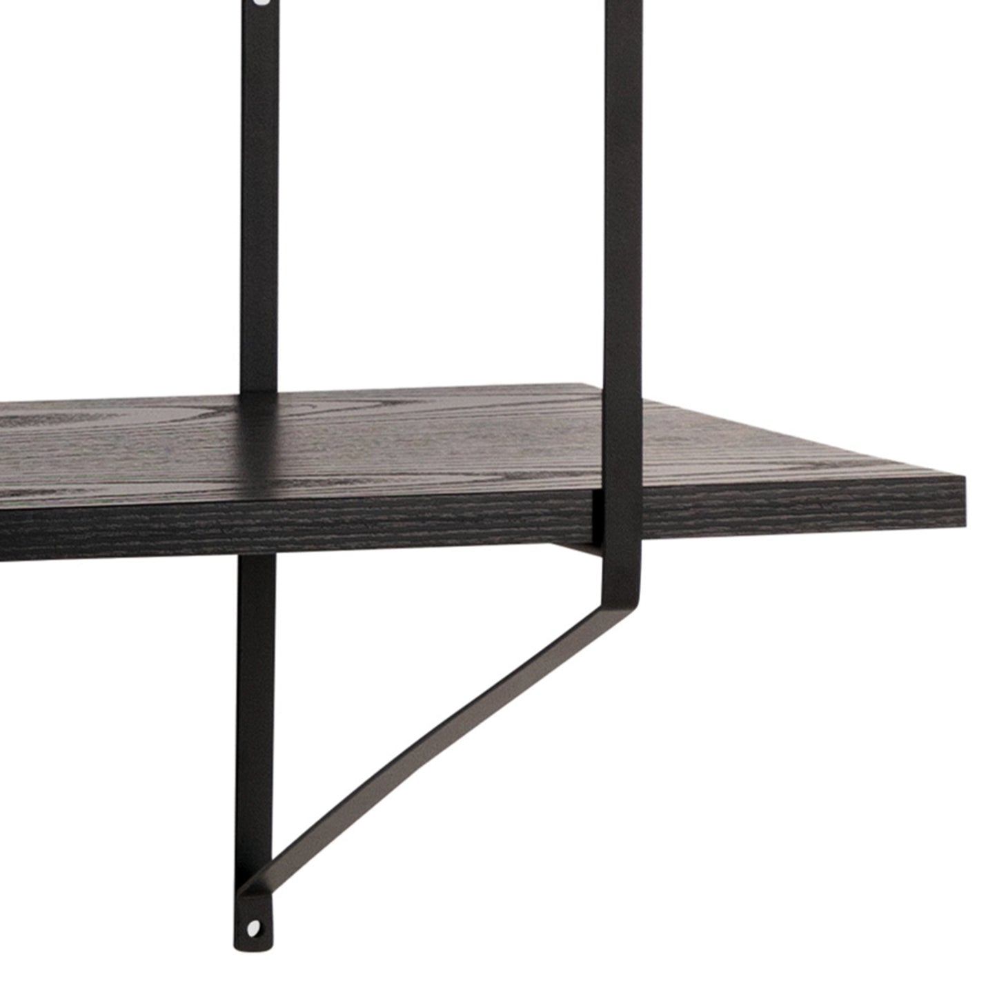 Cote | Furniture Belfast Wall Unit with 4 shelves - Black Belfast, Shelving 90A0000100860