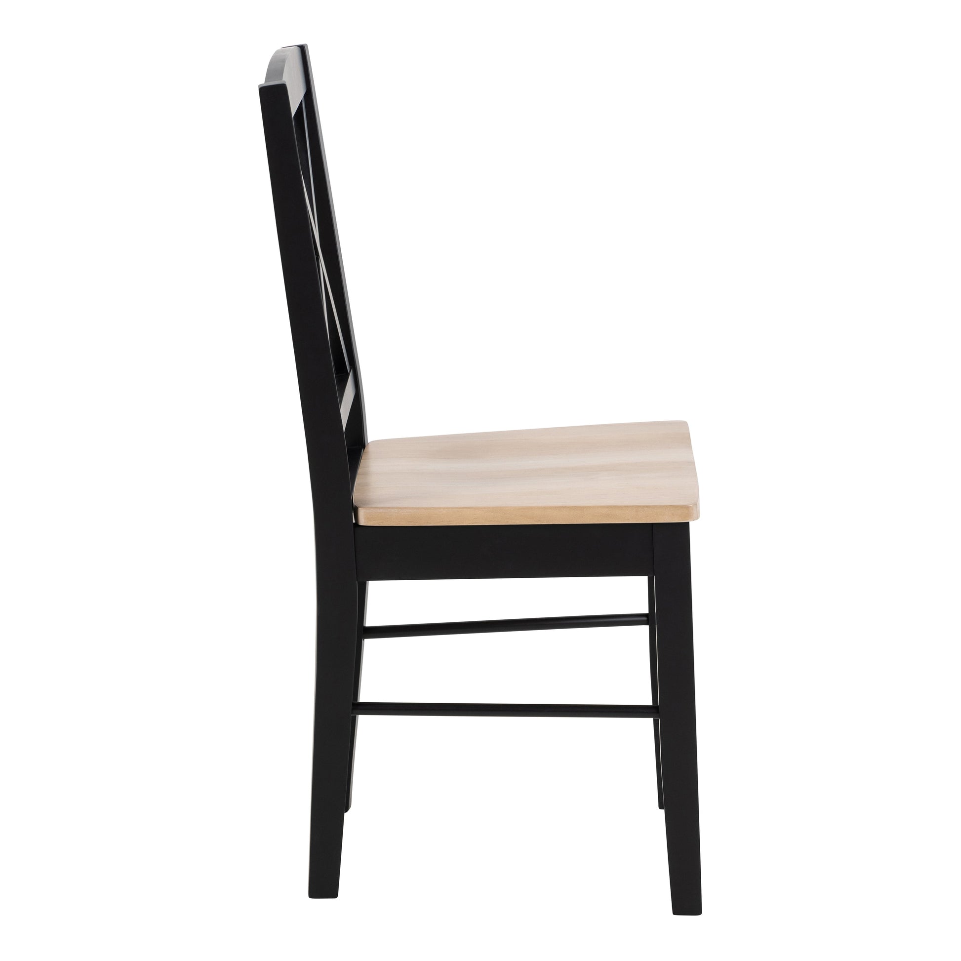 Cote | Furniture Elvira Dining Chairs - Black & Oak (Set of 2) Elvira, Coffee Tables 90A0000101105