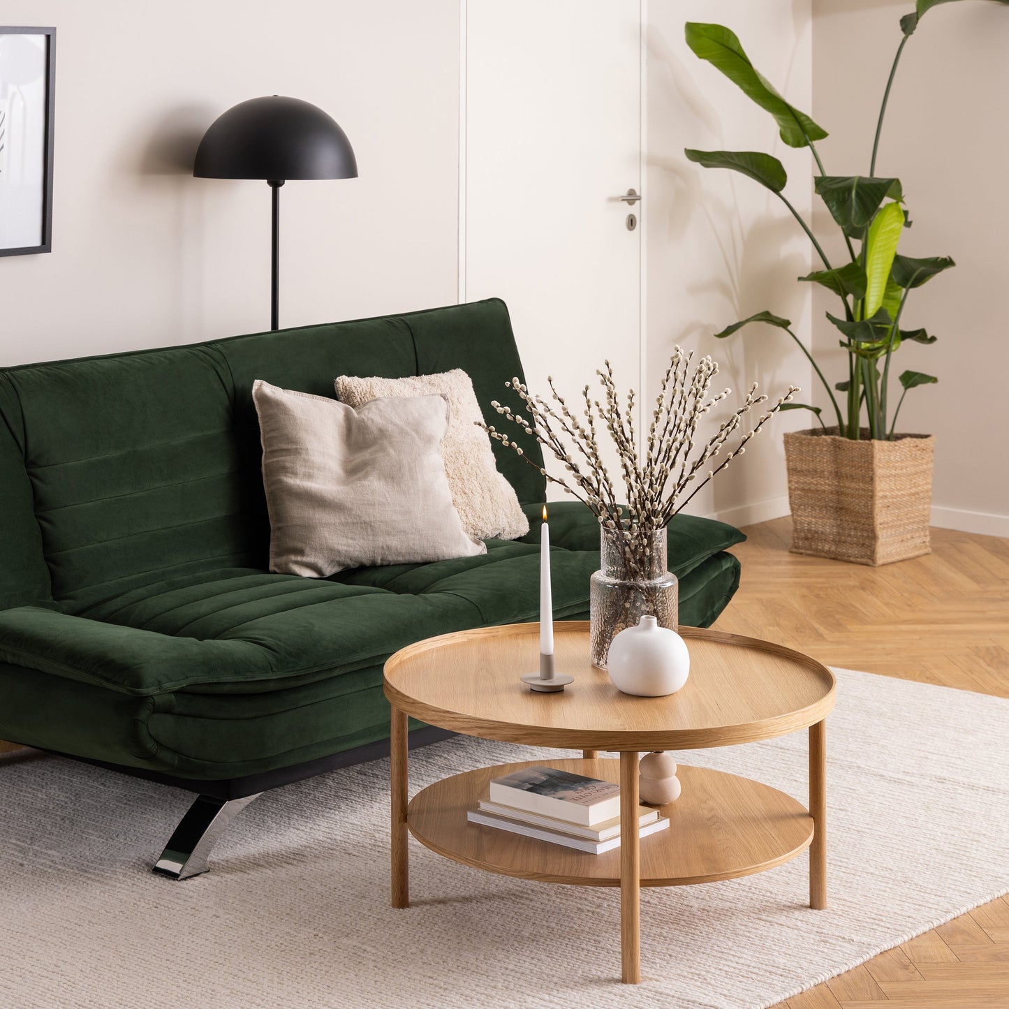 Banbury Round Coffee Table - Oak