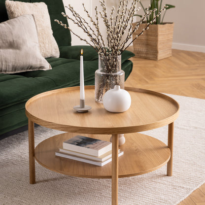 Banbury Round Coffee Table - Oak