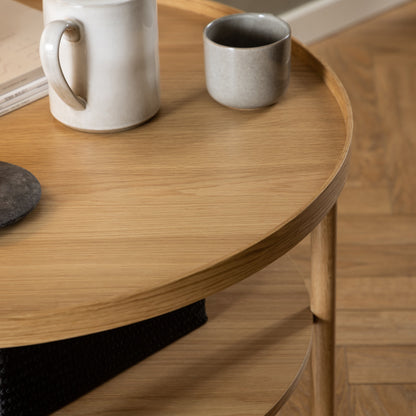 Banbury Round Coffee Table - Oak