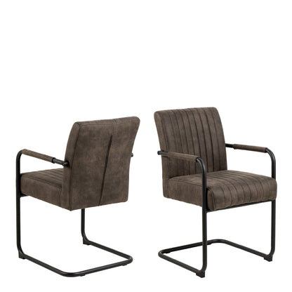 Cote | Furniture Adele Dining Chairs - Grey (Set of 2) Adele, Dining Chairs 90A0000101546