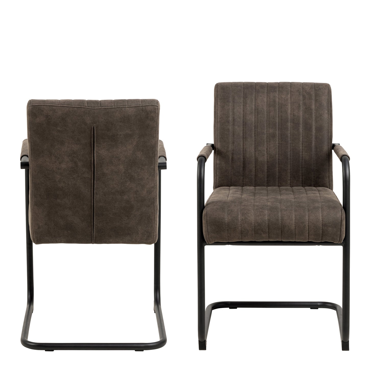 Cote | Furniture Adele Dining Chairs - Grey (Set of 2) Adele, Dining Chairs 90A0000101546