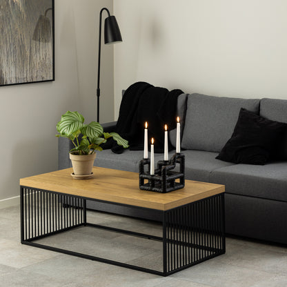 Cote | Furniture Strington Coffee Table - Black & Oak Strington, Coffee Tables 90A0000102438