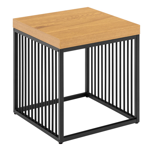 Cote | Furniture Strington Side Table - Black & Oak Strington, Side Tables 90A0000102439