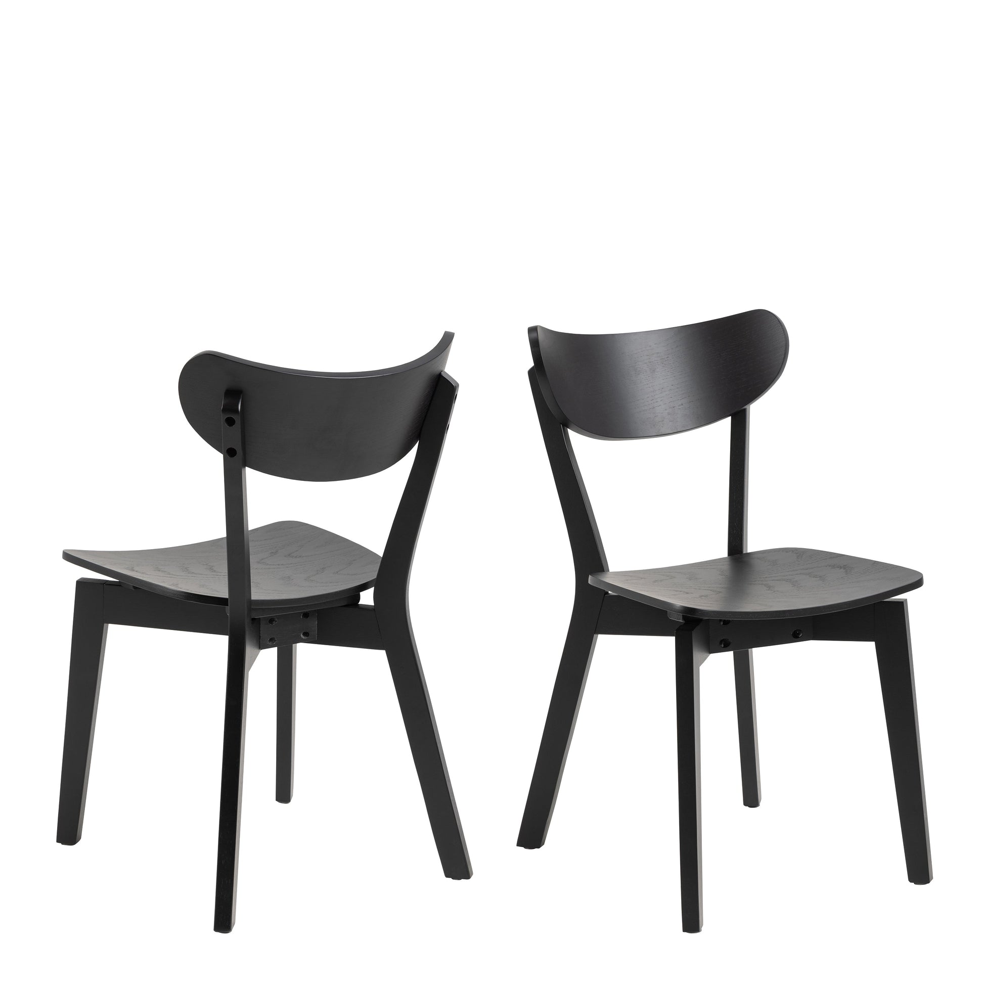 Cote | Furniture Roxby Dining Chairs - Black (Set of 2) Roxby, Dining Chairs 90A0000102460