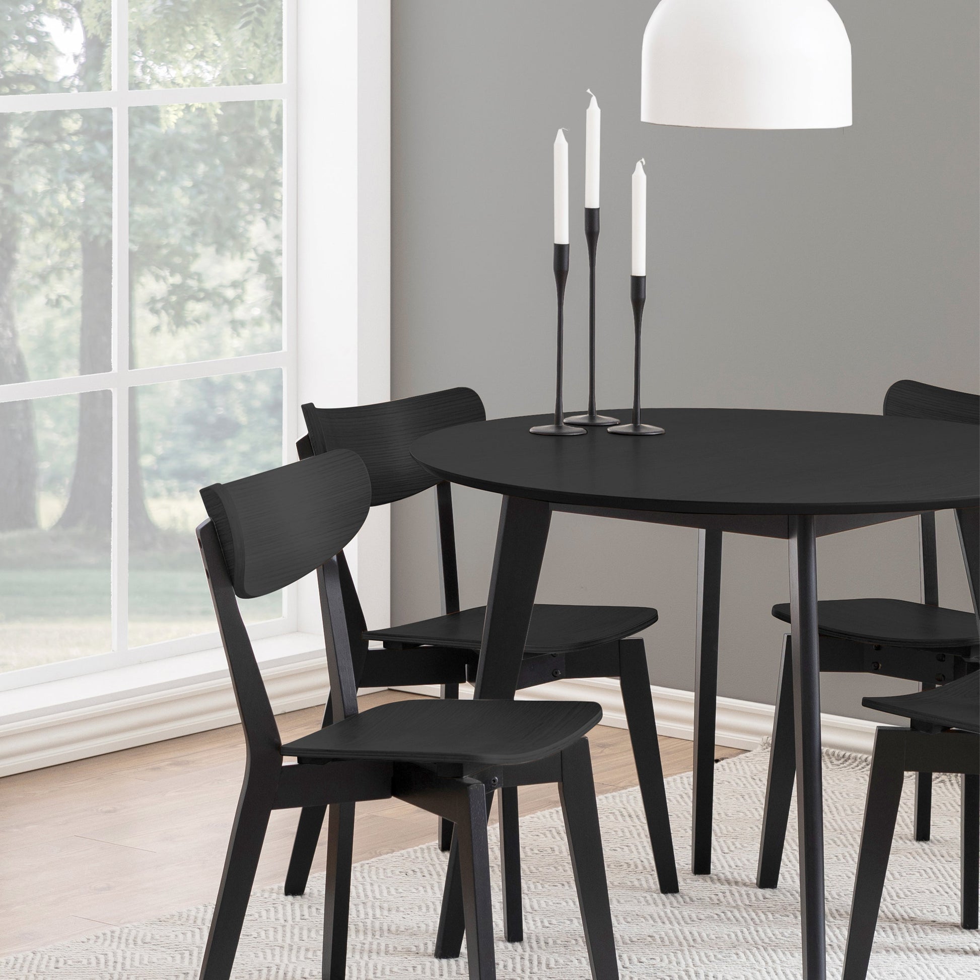 Cote | Furniture Roxby Dining Chairs - Black (Set of 2) Roxby, Dining Chairs 90A0000102460