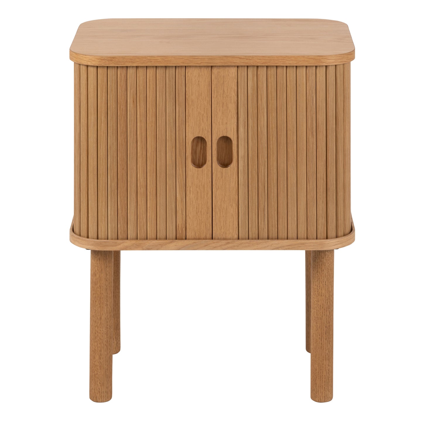 Cote | Furniture Langley Bedside Table, Square, Sliding Doors - Oak Langley, Bedside Tables 90A0000102748