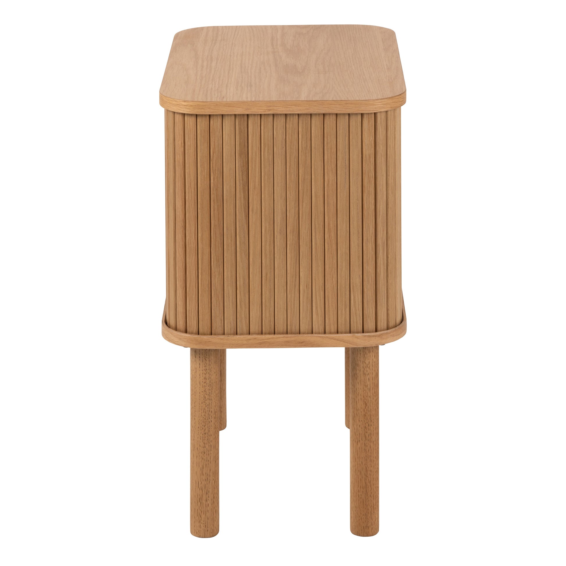 Cote | Furniture Langley Bedside Table, Square, Sliding Doors - Oak Langley, Bedside Tables 90A0000102748