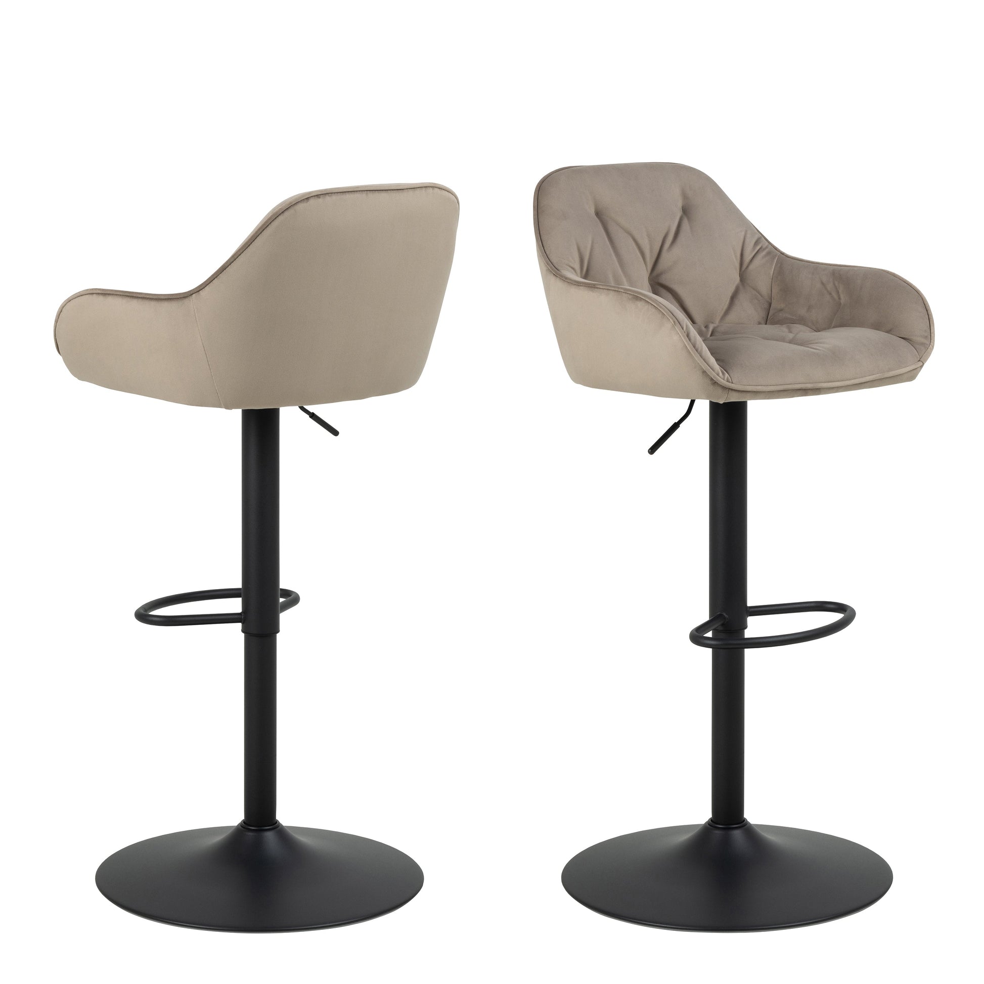 Cote | Furniture Brooke Bar Chairs - Beige (Set of 2) Brooke, Bar Stools 90A0000103461