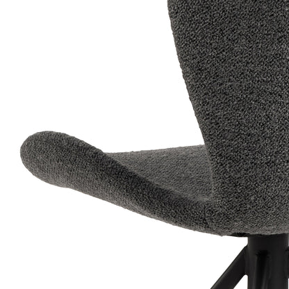 Cote | Furniture Batilda Swivel Dining Chairs - Grey (Set of 2) Batilda, Dining Chairs 90A0000103477