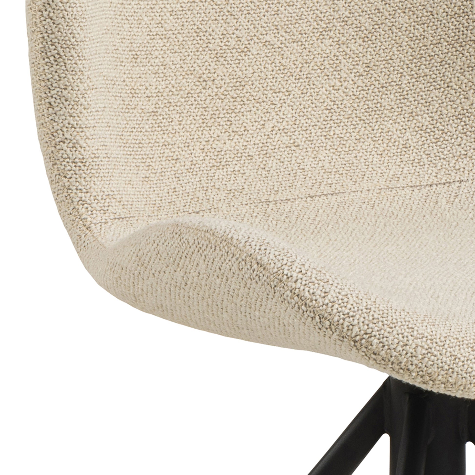 Cote | Furniture Batilda Swivel Dining Chairs - Cream (Set of 2) Batilda, Dining Chairs 90A0000103478