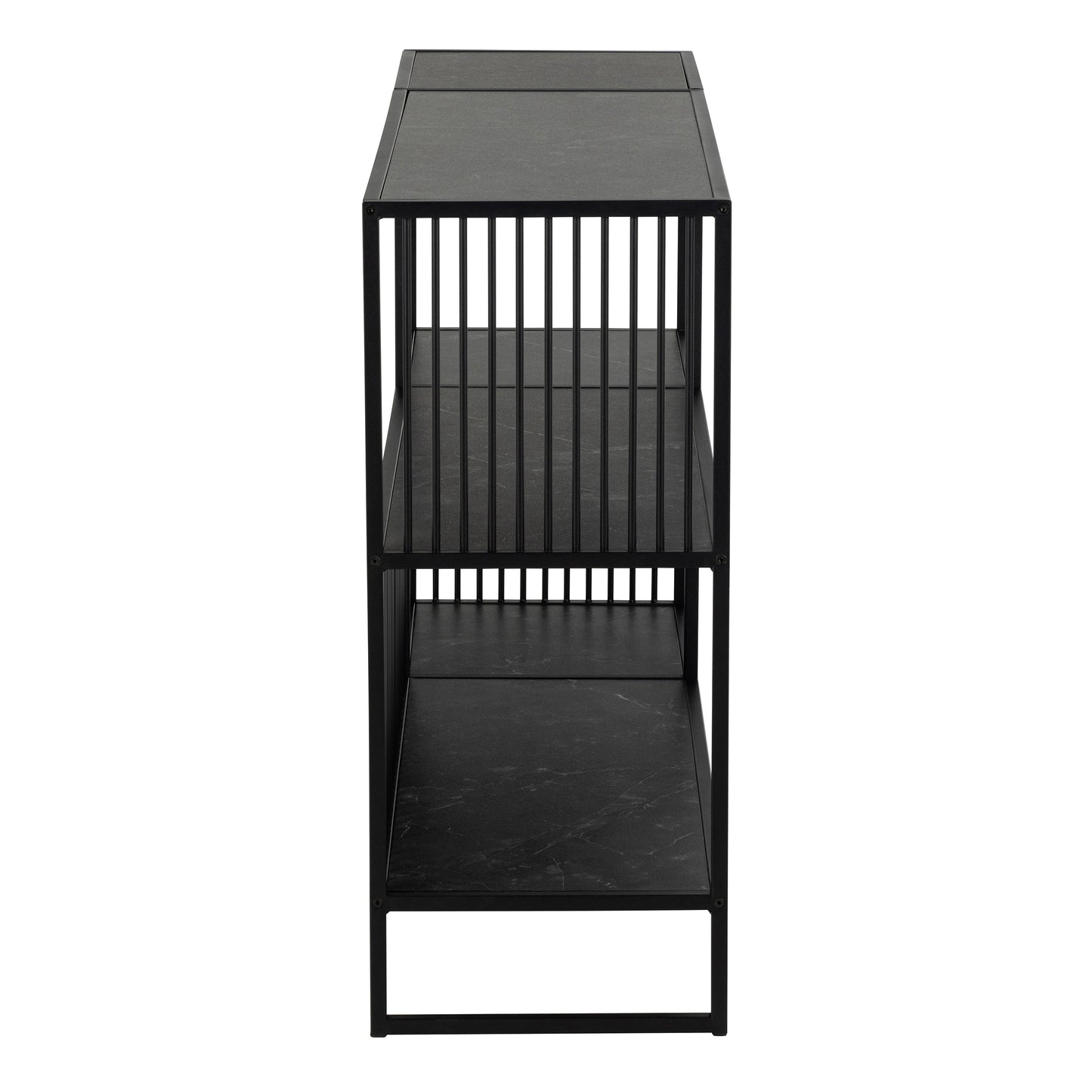 Cote | Furniture Strington Bookcase, 2 Shelves - Black Strington, Bookcases 90A0000104669