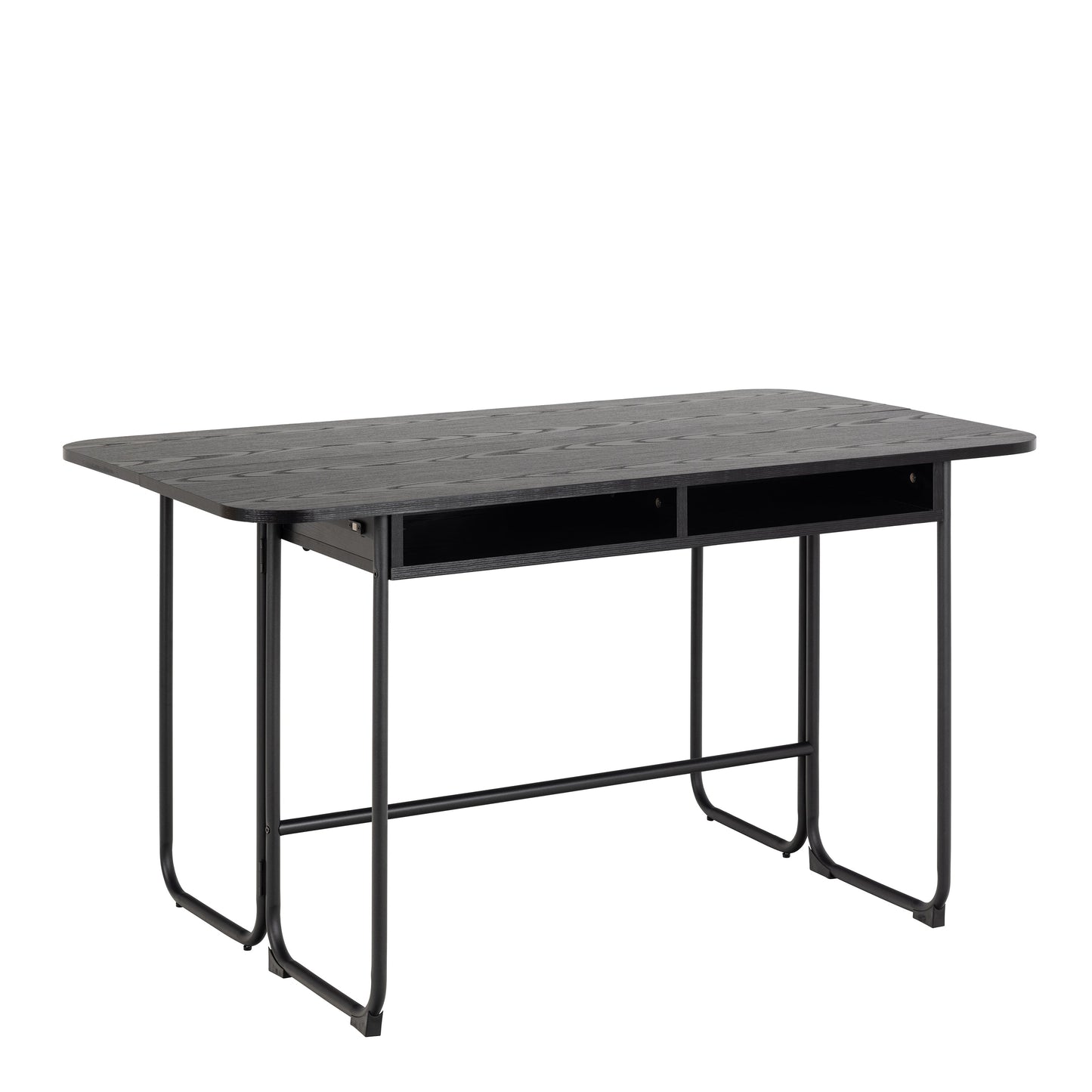 Cote | Furniture Darlington 2-4 Seater Extendable Dining Table with Storage - Black Darlington, Dining Tables 90A0000104673