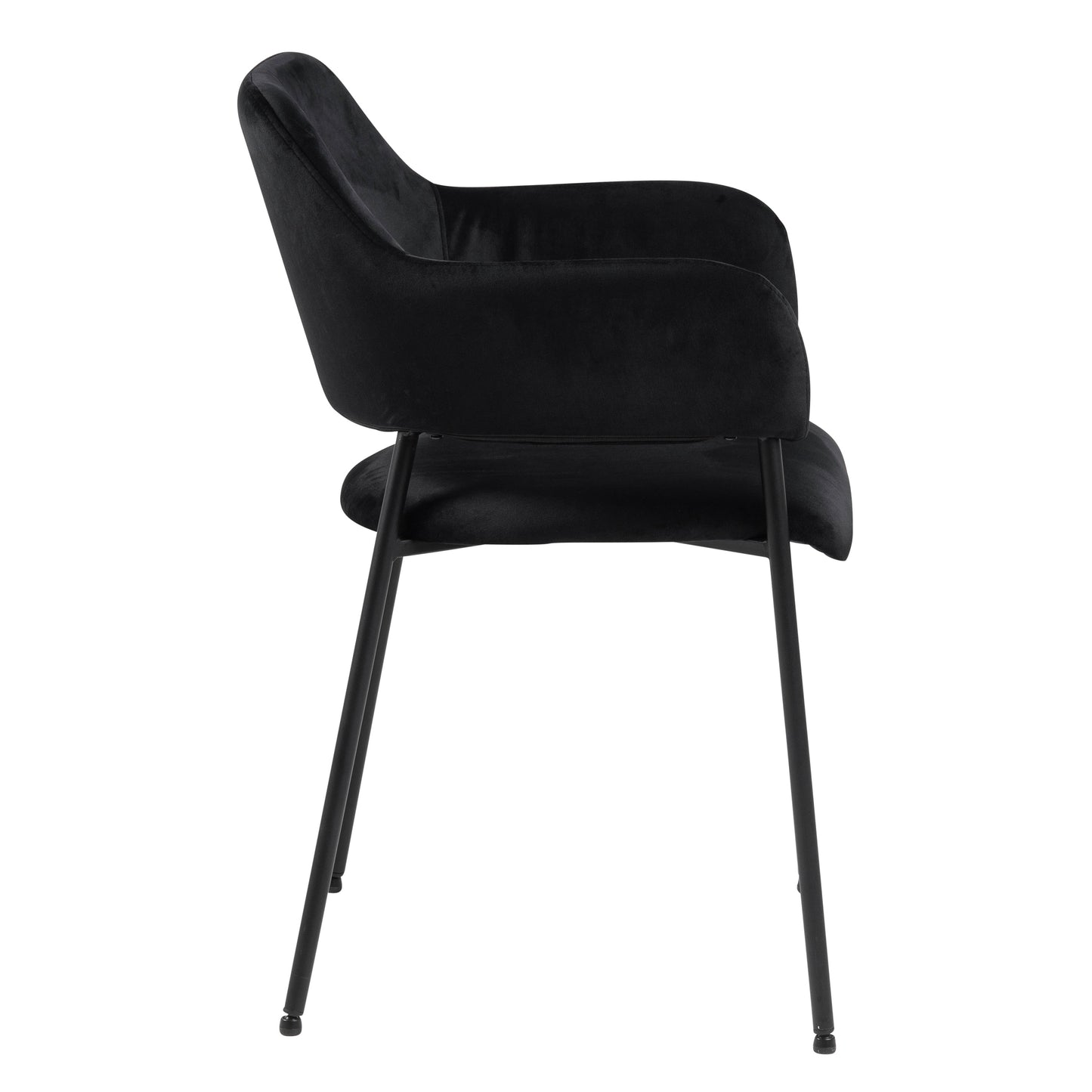 Cote | Furniture Lima Dining Chairs with Armrest - Black (Set of 2) Lima, Dining Chairs 90A0000104711