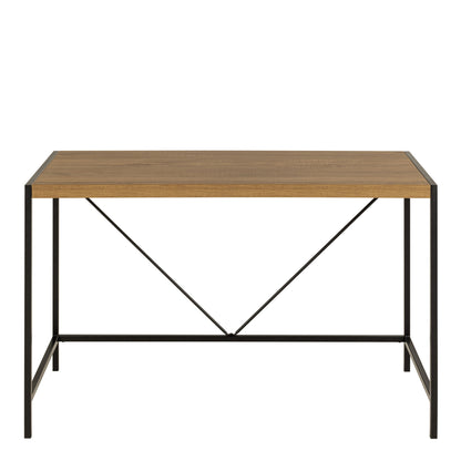 Cote | Furniture Bahamas Office Desk - Oak & Black Bahamas, Dressing Tables & Desks 90A0000104776