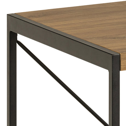 Cote | Furniture Bahamas Office Desk - Oak & Black Bahamas, Dressing Tables & Desks 90A0000104776