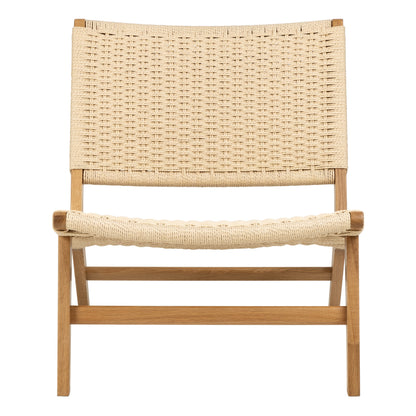 Cote | Furniture Carson Lounge Chair - Off White & Oak Carson, Accent Chairs & Armchairs 90A0000104906