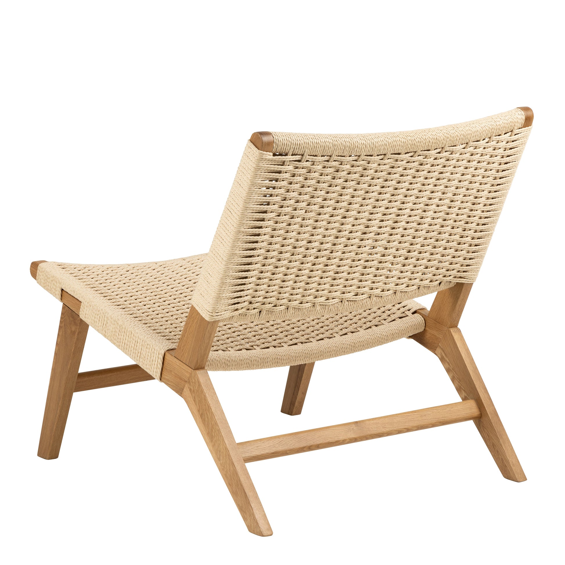 Cote | Furniture Carson Lounge Chair - Off White & Oak Carson, Accent Chairs & Armchairs 90A0000104906