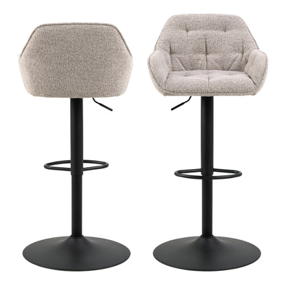 Cote | Furniture Brooke Bar Chairs - Monza Beige (Set of 2) Brooke, Bar Stools 90A0000107637