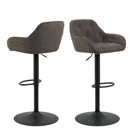 Cote | Furniture Brooke Bar Chairs - Taupe (Set of 2) Brooke, Bar Stools 90A0000107638