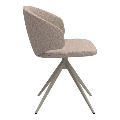 Ella Swivel Dining Chair - Beige