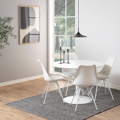 Cote | Furniture Ibiza 2-4 Seater Dining Table, Round  - White Ibiza, Dining Tables 90A10110-1