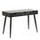 Neptun Desk, 3 (Black) Drawers - Black Legs