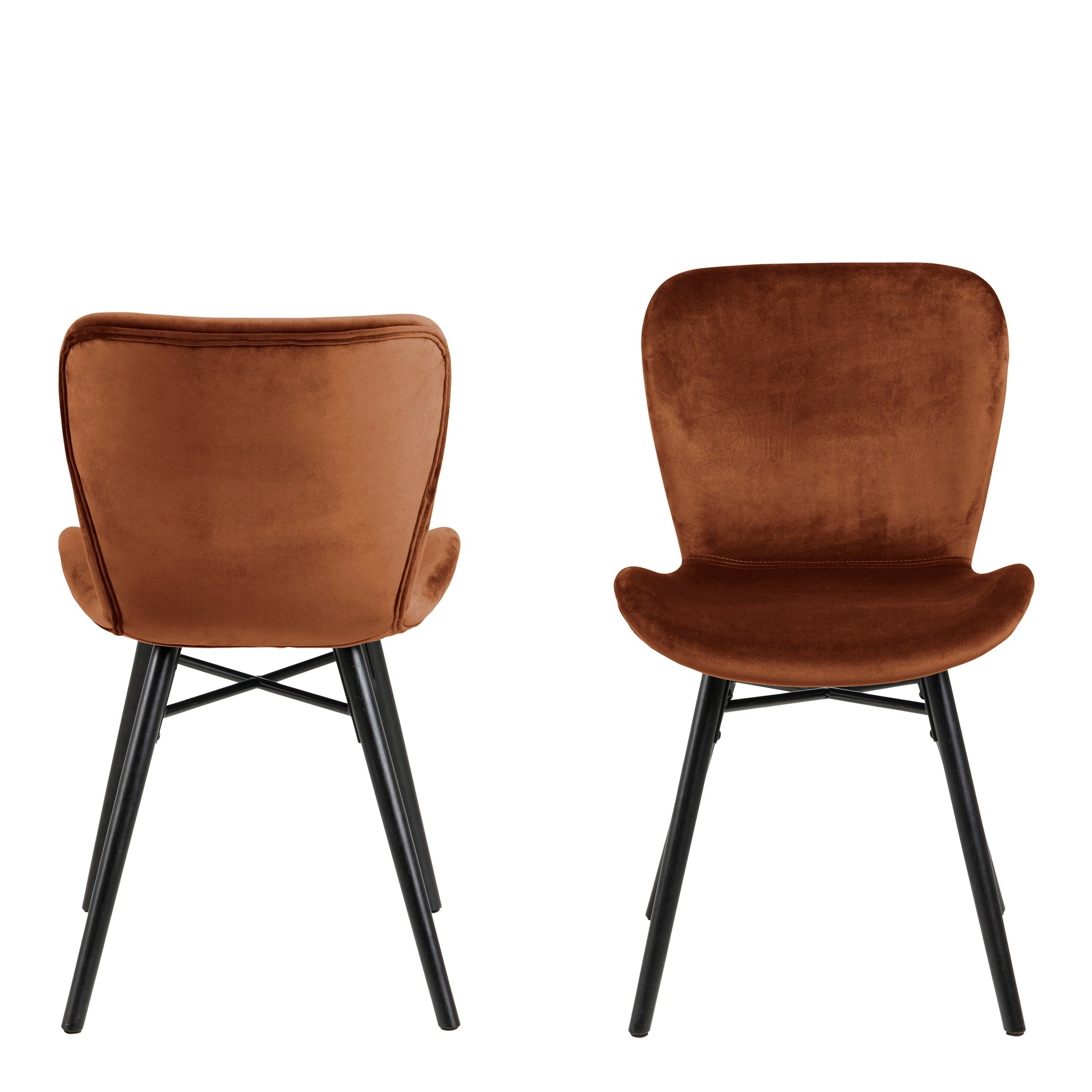 Cote | Furniture Batilda Dining Chairs - Copper (Set of 2) Batilda, Dining Chairs 90AH000020023