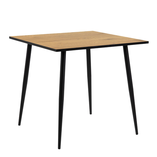 Cote | Furniture Wilma 2-4 Seater Dining Table - Oak & Black Legs Wilma, Dining Tables 90AH000020064