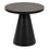 Soli Small Round Ceramic Coffee Table - Black