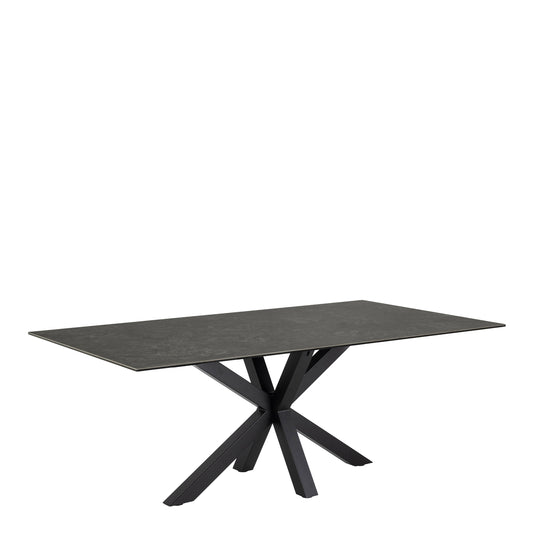 Cote | Furniture Heaven 6-8 Seater Dining Table - Ceramic Black Top Heaven, Dining Tables 90AH000020147