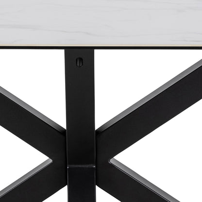 Cote | Furniture Heaven 6-8 Seater Dining Table - Ceramic White Top Heaven, Dining Tables 90AH000020303