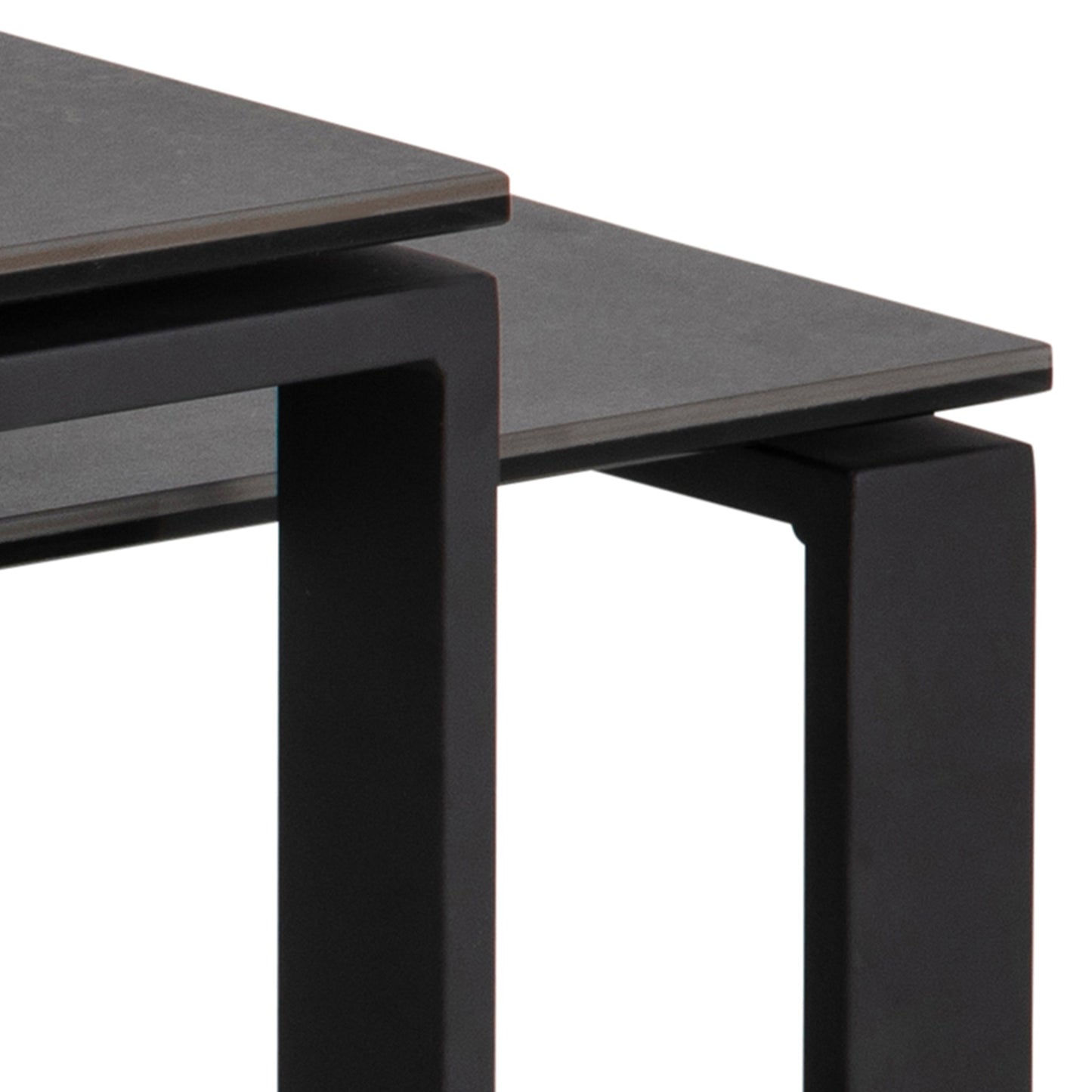 Cote | Furniture Katrine Coffee Table Ceramic Set - Black (Set of 2) Katrine, Coffee Tables 90AH000020493