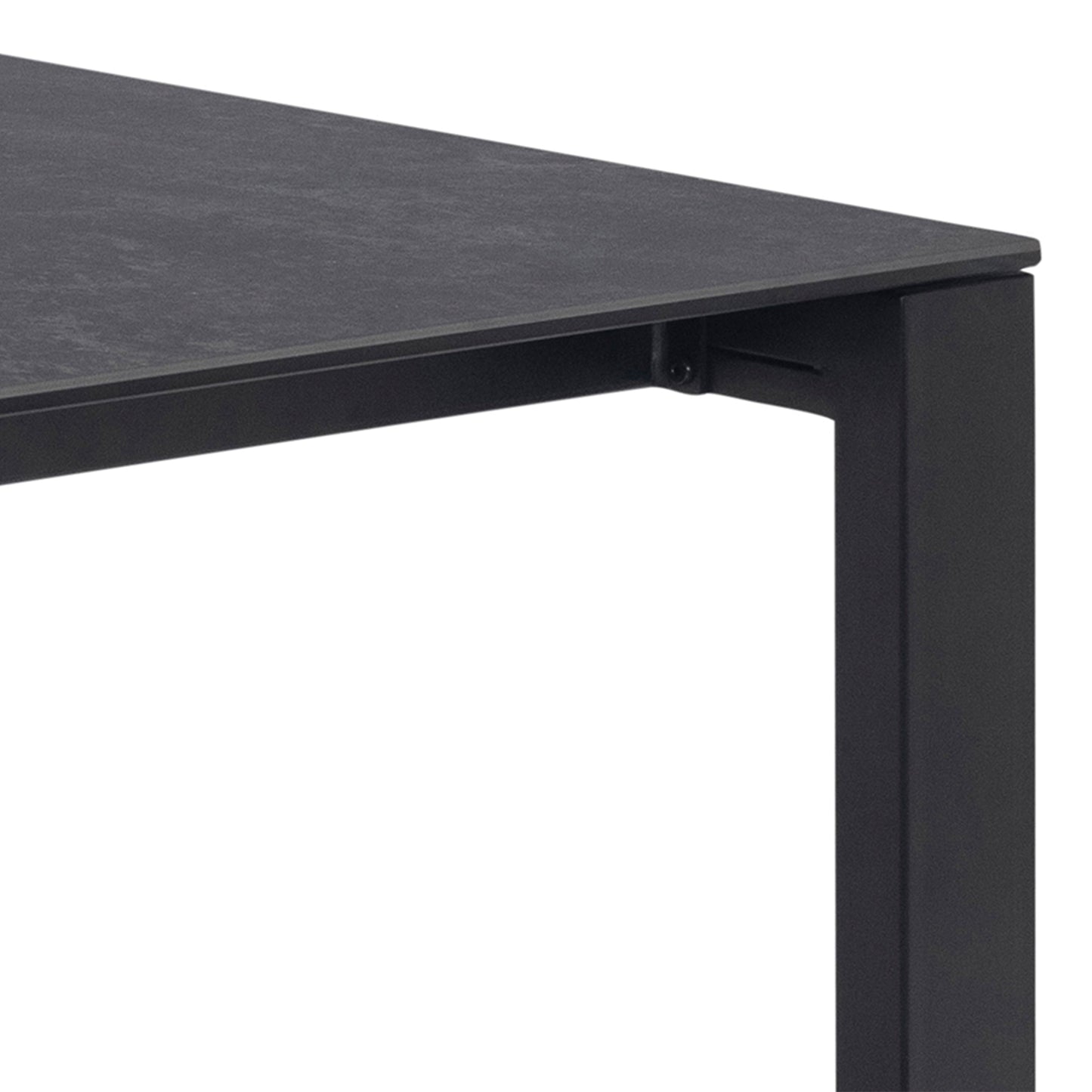 Cote | Furniture Brentford 4-6 Seater Dining Table, Ceramic - Black Brentford, Dining Tables 90AH000020749