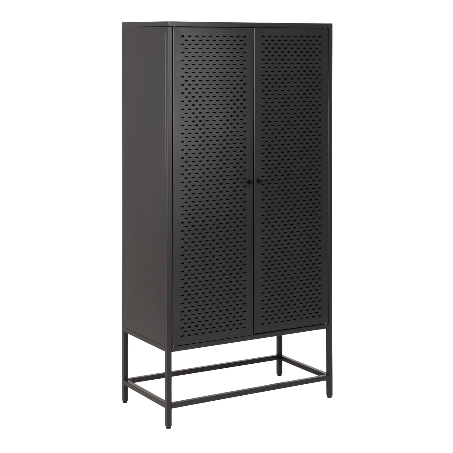 Cote | Furniture Newcastle Cabinet, 2 Door - Black Newcastle, Cupboards 90AH000021541