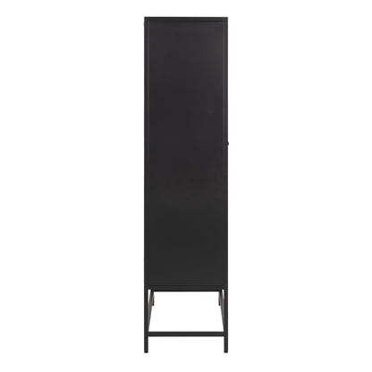 Cote | Furniture Newcastle Cabinet, 2 Door - Black Newcastle, Cupboards 90AH000021541