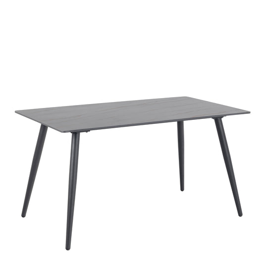 Cote | Furniture Wicklow 4-6 Seater Dining Table, Ceramic - Black Wicklow, Dining Tables 90AH000022028