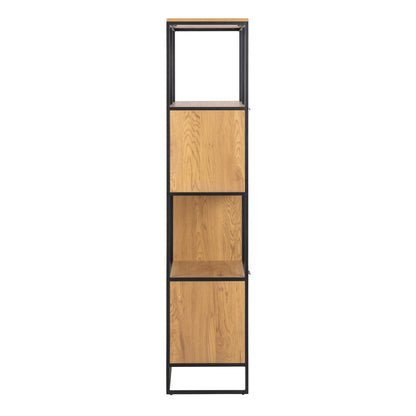 Cote | Furniture Swindon Bookcase, 2 Door + 3 Drawer + 2 Shelves - Black Swindon, Bookcases 90AH000022078