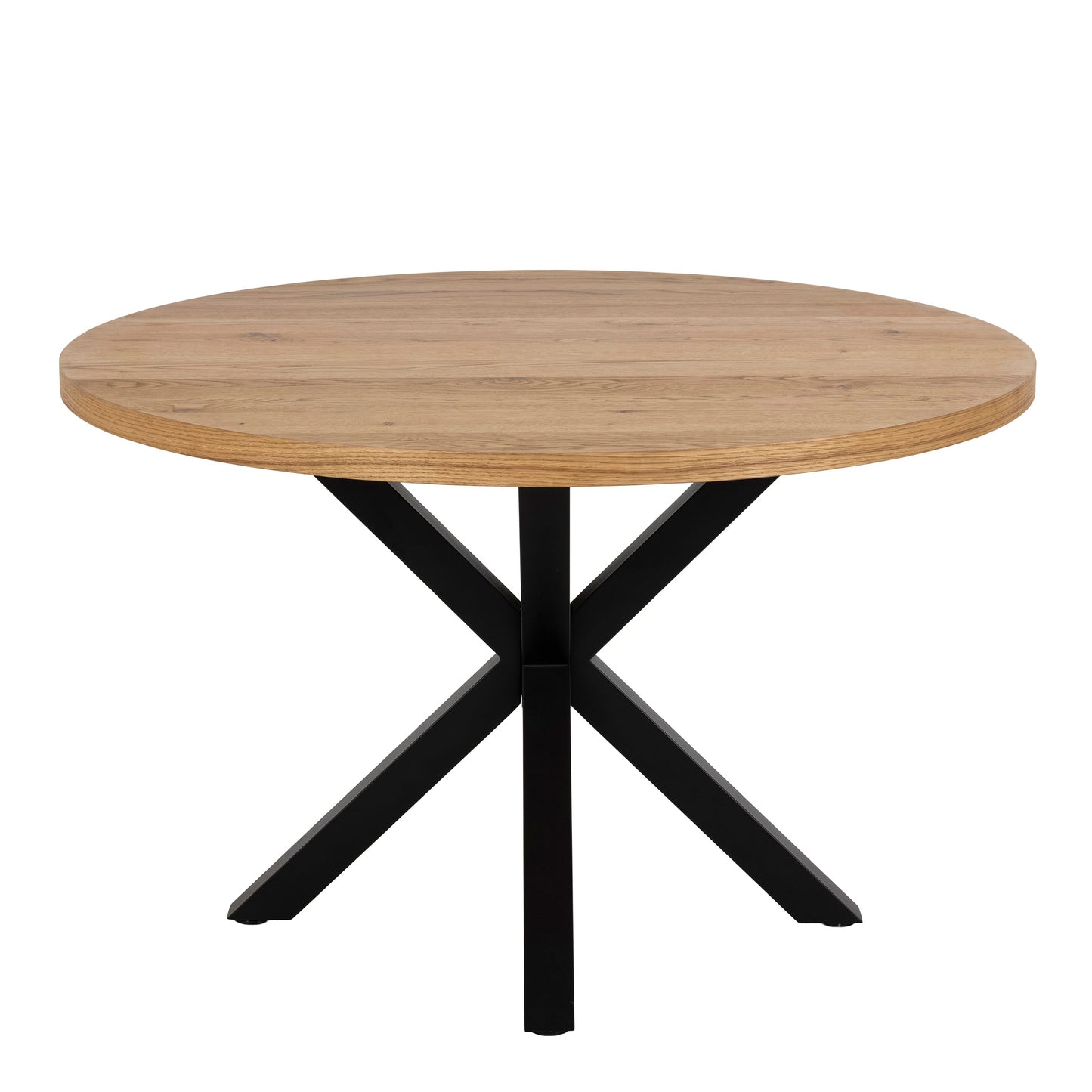 Cote | Furniture Heaven 2-4 Seater Dining Table, Round Oak Top - Black Legs Heaven, Dining Tables 90AH000022147