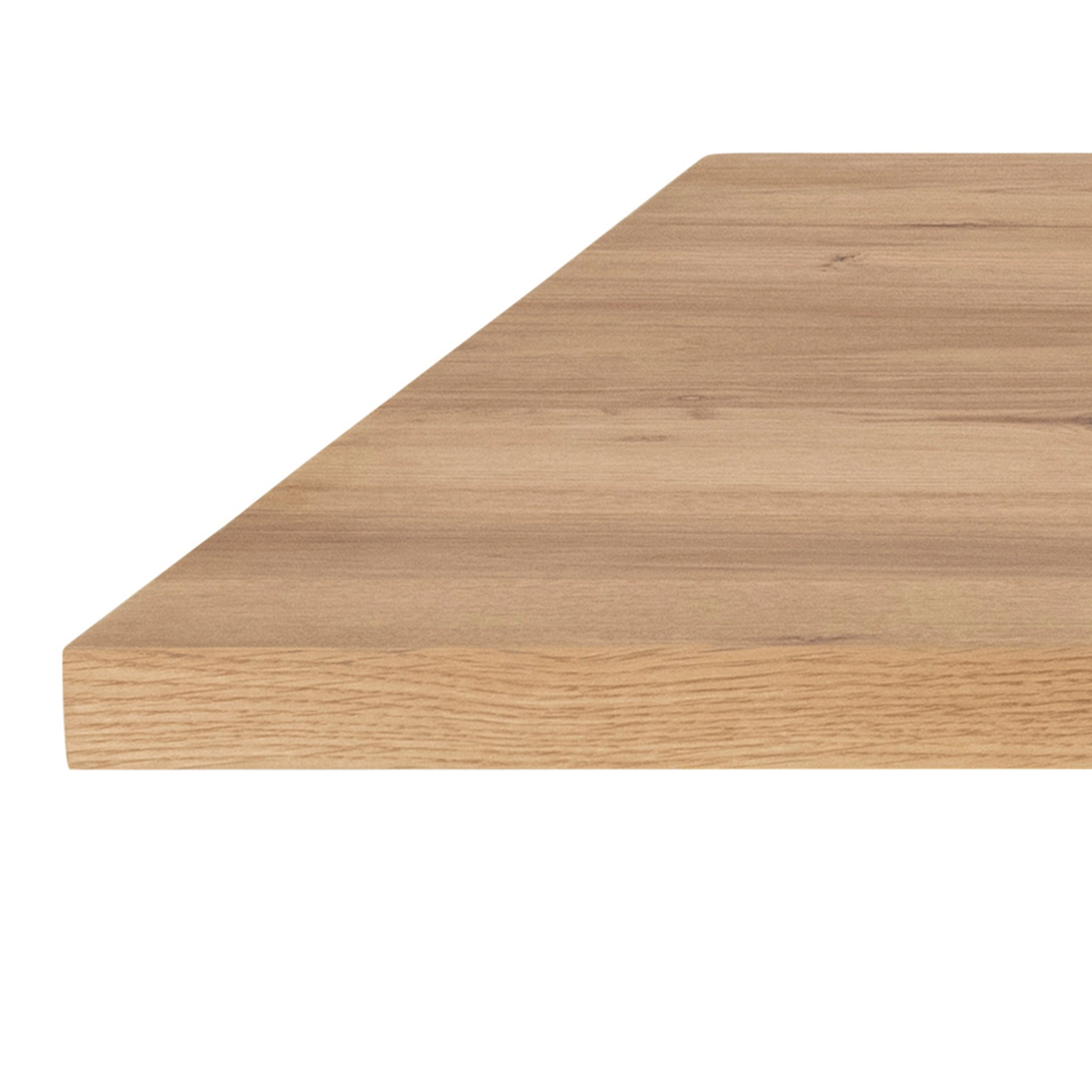 Cote | Furniture Heaven 6-8 Seater Dining Table, Oak Top - Black Legs Heaven, Dining Tables 90AH000022148