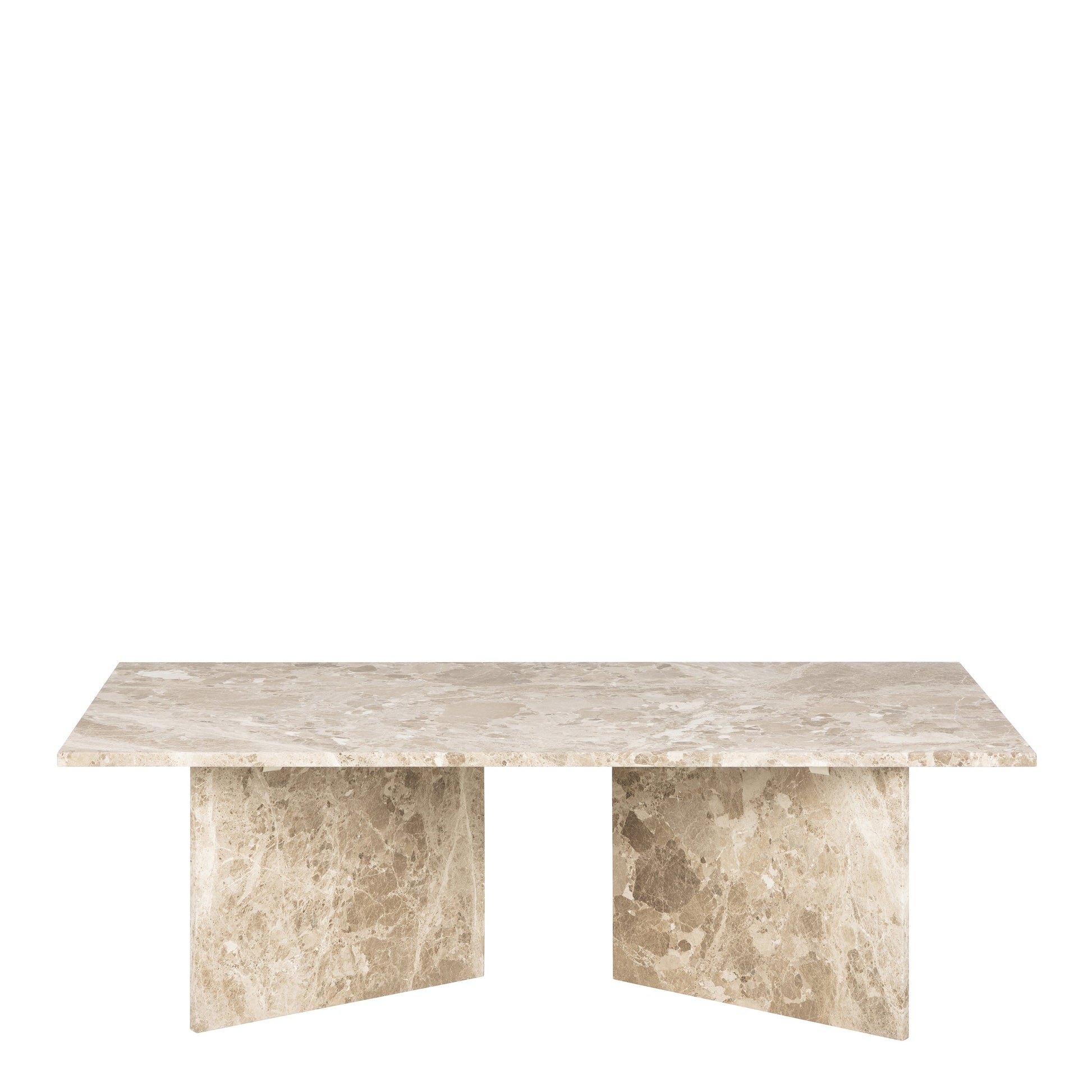 Cote | Furniture Vega Coffee Table, Rectangular 140cm - Brown Marble Vega, Coffee Tables 90AH000022323