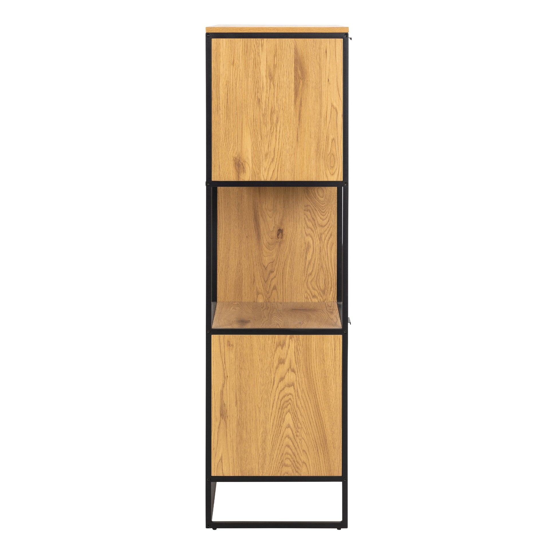 Cote | Furniture Swindon Bookcase,  2 Door + 3 Drawer + 1 Shelves - Black Swindon, Bookcases 90AH000022326