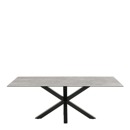 Cote | Furniture Heaven 6-8 Seater Dining Table - Ceramic Grey Top Heaven, Dining Tables 90AH000022458