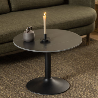 Cote | Furniture Malta Coffee Table, Round, Ceramic - Black Malta, Coffee Tables 90AH000022697