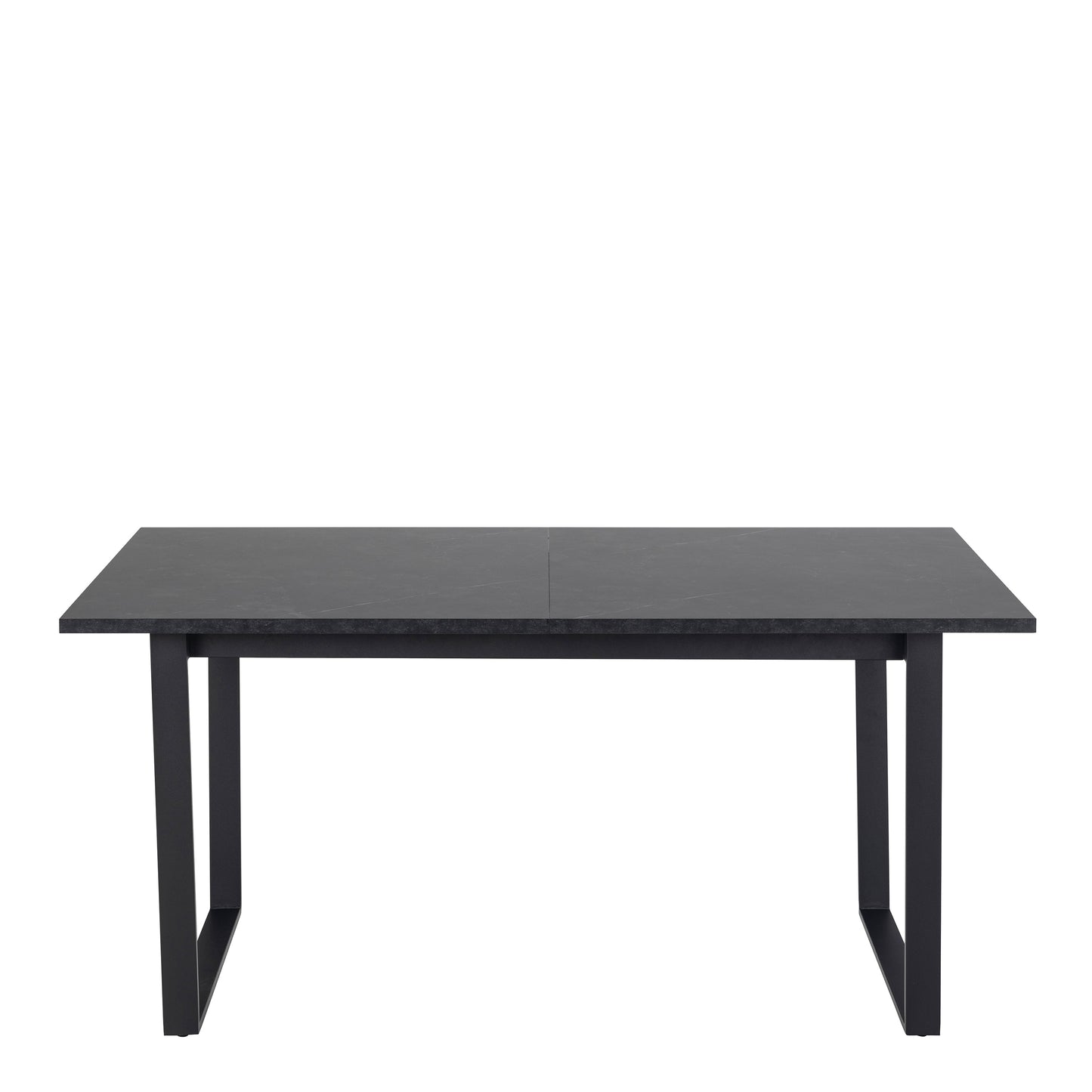 Cote | Furniture Amble 4-6 Extendable Dining Table with Black Marble Top - Black Legs Amble, Dining Tables 90AH000022712