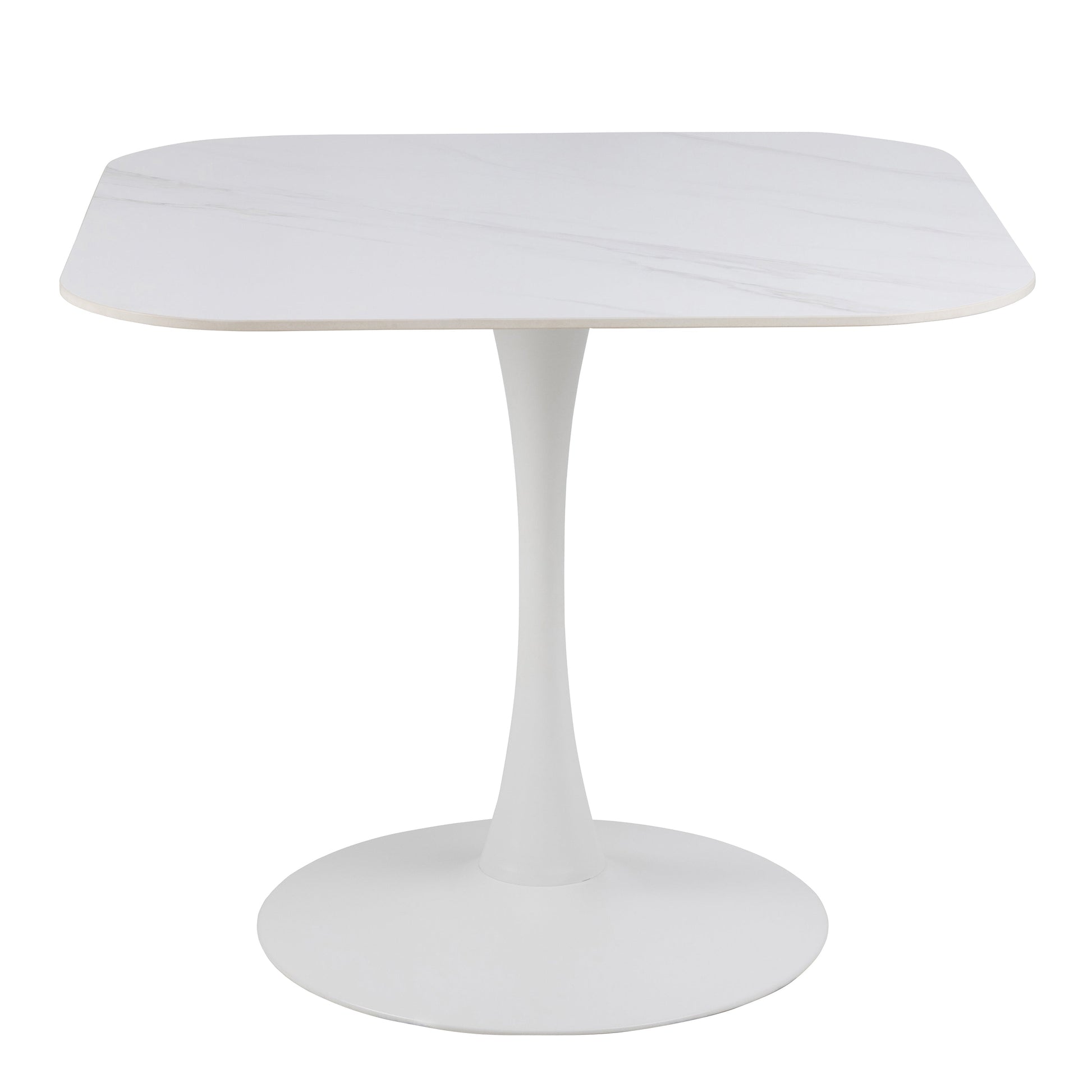 Cote | Furniture Malta 2-4 Seater Dining Table, Square, Ceramic - White Malta, Dining Tables 90AH000022813